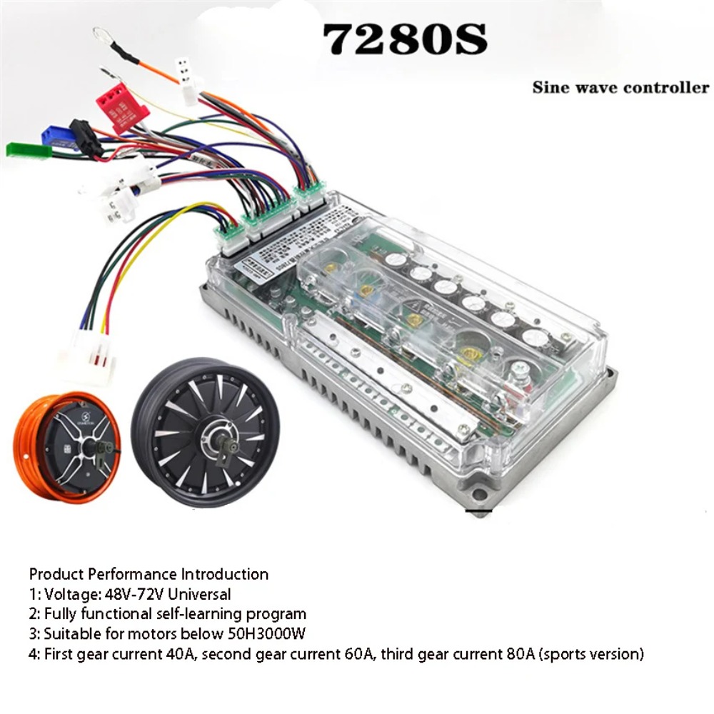Kelly Kls7230S Controller - Контроллер синусоидального тока 7255S/7280S для самостоятельного