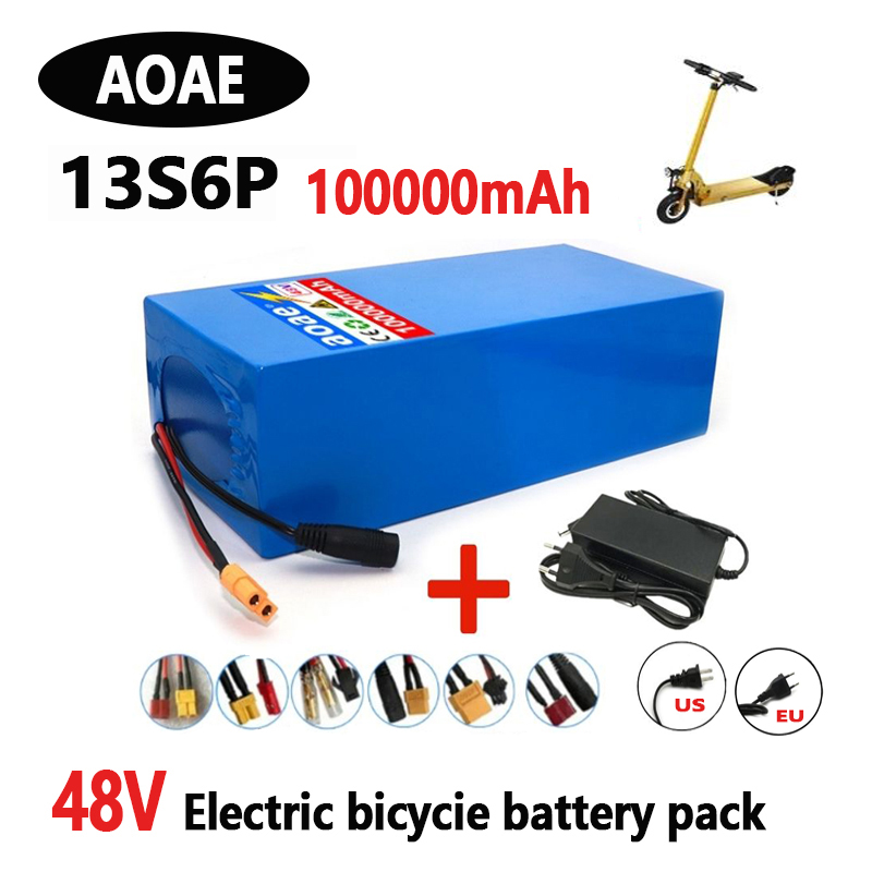 60V 50Ah Electric Scooter Battery - 100%18650Оригинальный литиевый аккумулятор 48 В 100