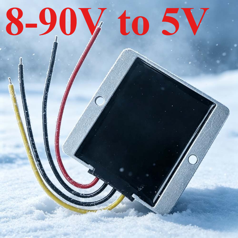 72V 15A Fast Charger - Преобразователь напряжения DC 10-90В в 5В,