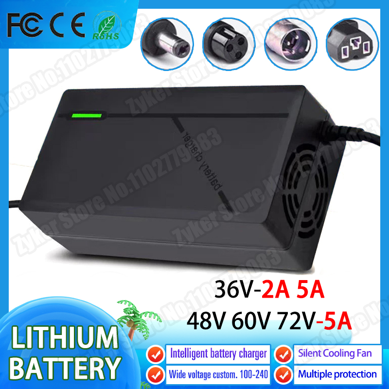 84V 20A Smart Charger - Зарядное устройство 36 В, 48 В,