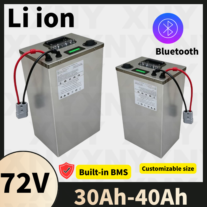 72V 40Ah Lifepo4 Battery Pack - Литий-ионный аккумулятор 72В 30Ач/40Ач с BMS