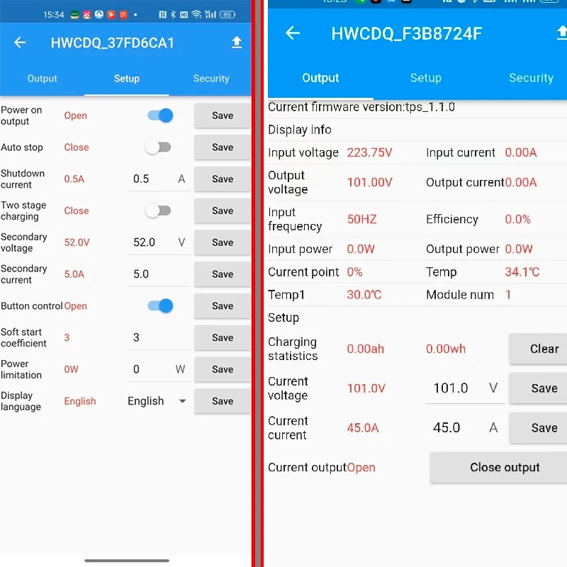 Регулируемое по току и напряже – обзор и цена 84V 20A Smart Charger