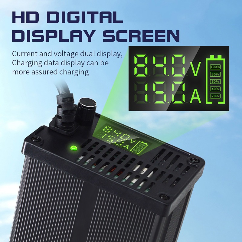 Зарядное устройство для литиев – обзор и цена 84V 20A Smart Charger