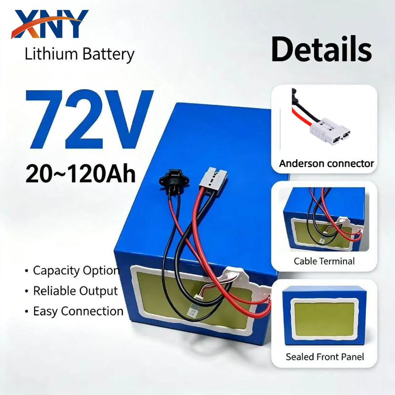 Литиевая батарея XNY 72В больш – обзор и цена 72V 40Ah Lifepo4 Battery Pack