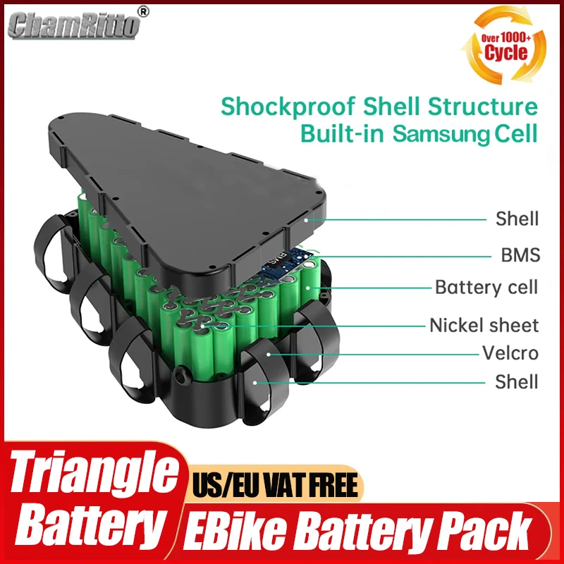 Аккумулятор для электровелосип – обзор и цена 72V 50Ah 21700 Lithium Battery