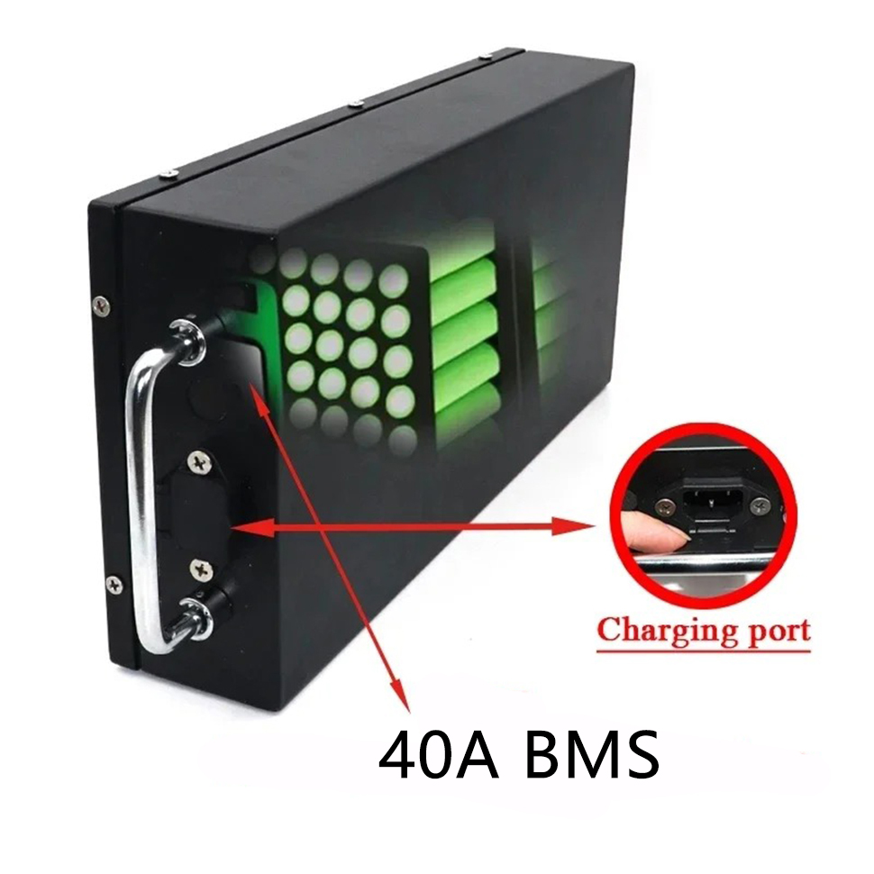 Новая литиевая батарея 60В 30А – обзор и цена 60V 50Ah Electric Scooter Battery
