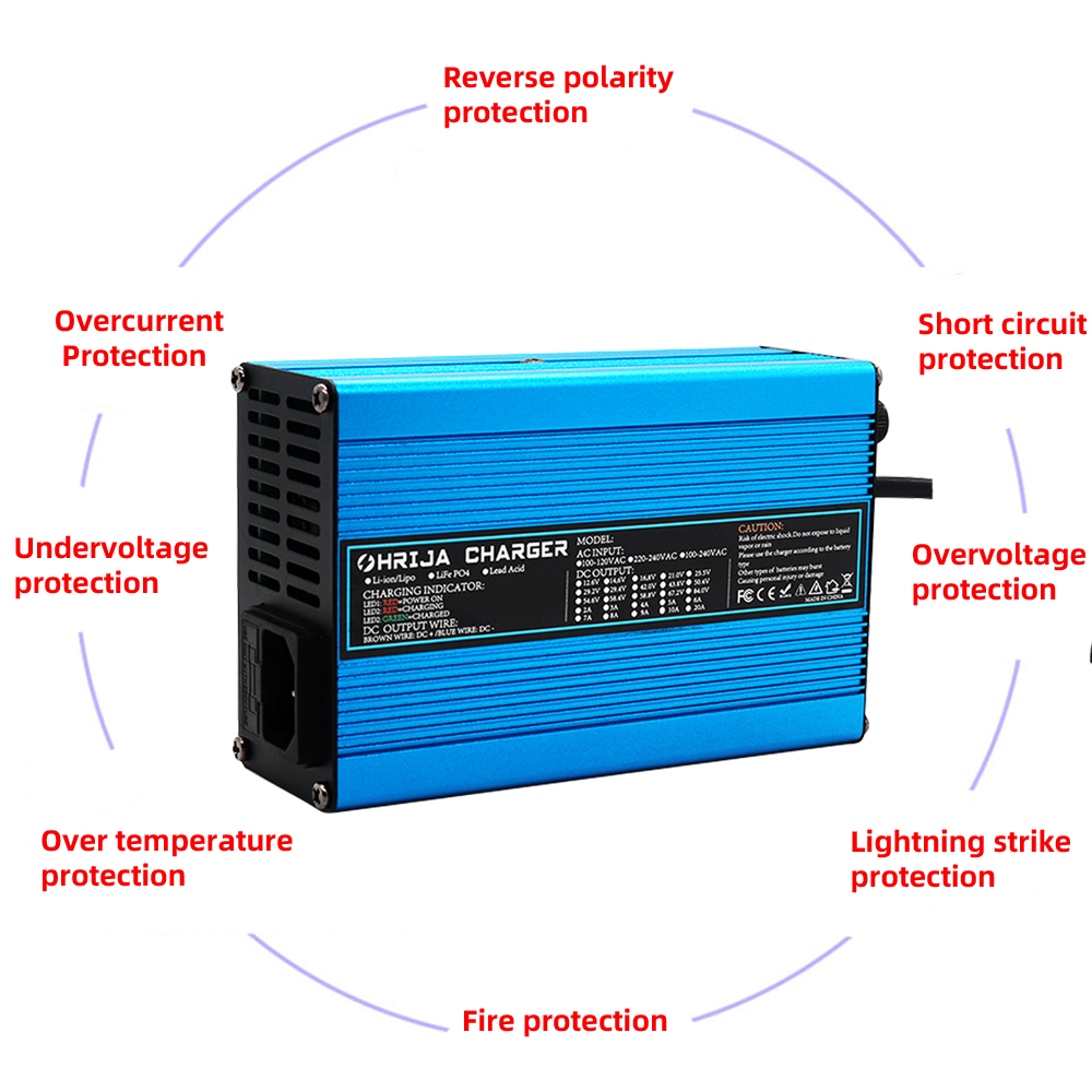 Зарядное устройство 29,2 В, 8  – обзор и цена 84V 20A Smart Charger