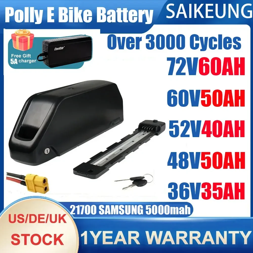 Аккумулятор для электровелосип – обзор и цена 72V 50Ah 21700 Lithium Battery