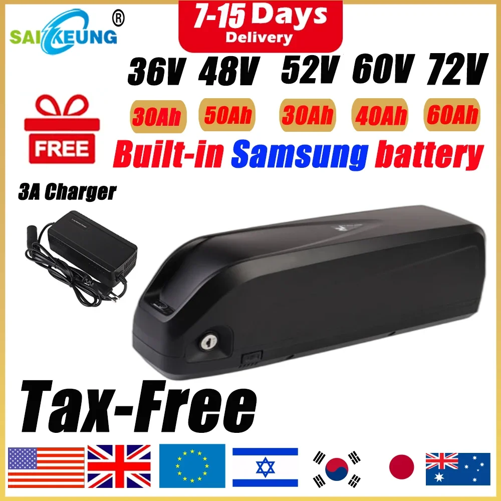 Hailong Polly 48V 52V 60V 36V  – обзор и цена 72V 40Ah Lifepo4 Battery Pack
