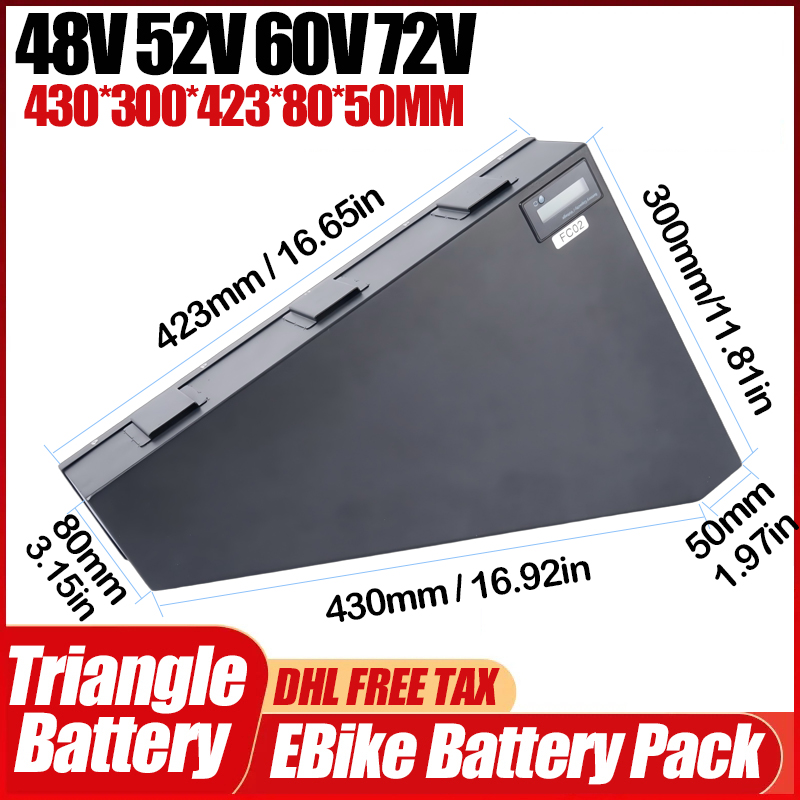 Электрический велосипед 36 В 4 – обзор и цена 72V 50Ah 21700 Lithium Battery